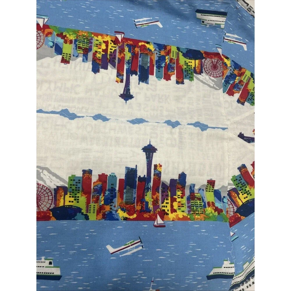 Unique Quirky Table runner  46” Rainbow Seattle Table Runner Artsy